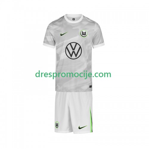 VfL Wolfsburg Dres Dječji Gostujući 2025/2026 Kratkih Rukava VfL Wolfsburg Dres Dječji Gostujući 2025/2026 Kratkih Rukava